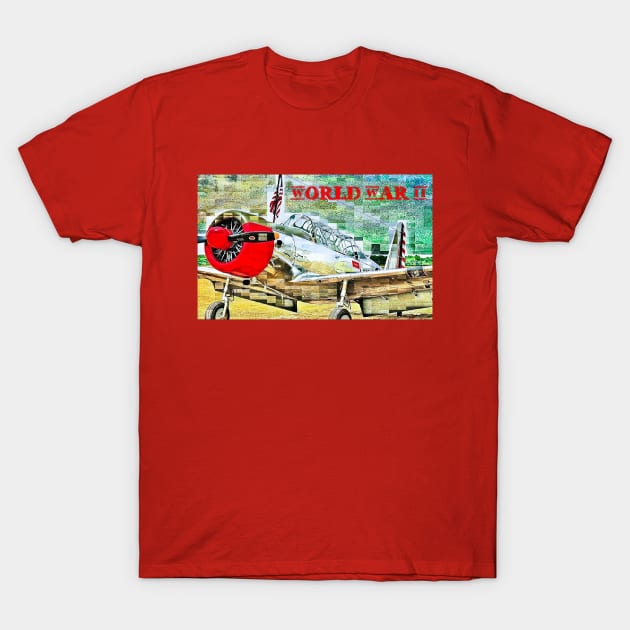 World War 2 Airplane T-Shirt by Shell Photo & Design